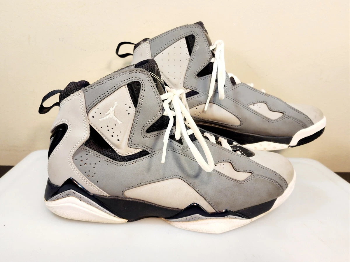 Jordan True Flight Cool Grey/White-Black Shoes 342964-025 Men's Size 10 |  eBay