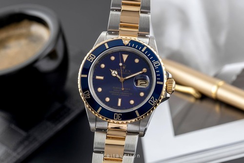 Rolex Submariner Date Stahl / Gold Automatik Herrenuhr Ref. 16803 - Bild 2 von 13