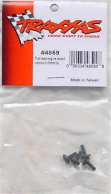 3x10mm Flat Head Engine Mount Screws