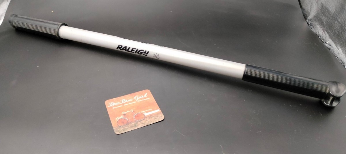 Ancienne Pompe vélo Course Zefal RALEIGH Team Old bike Pump 52cm 1980 eroica Ancienne Pompe vélo Course Zefal RALEIGH Team Old bike Pump 52cm 1980 eroica