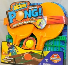Big Time Super Pong Table Tennis Anywhere  Fun Game For Kids Toys Brand NEW