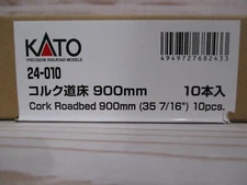 KATO N SCALE CORK ROADBED - 900MM (35 7/16 INCHES) - 10 PIECES