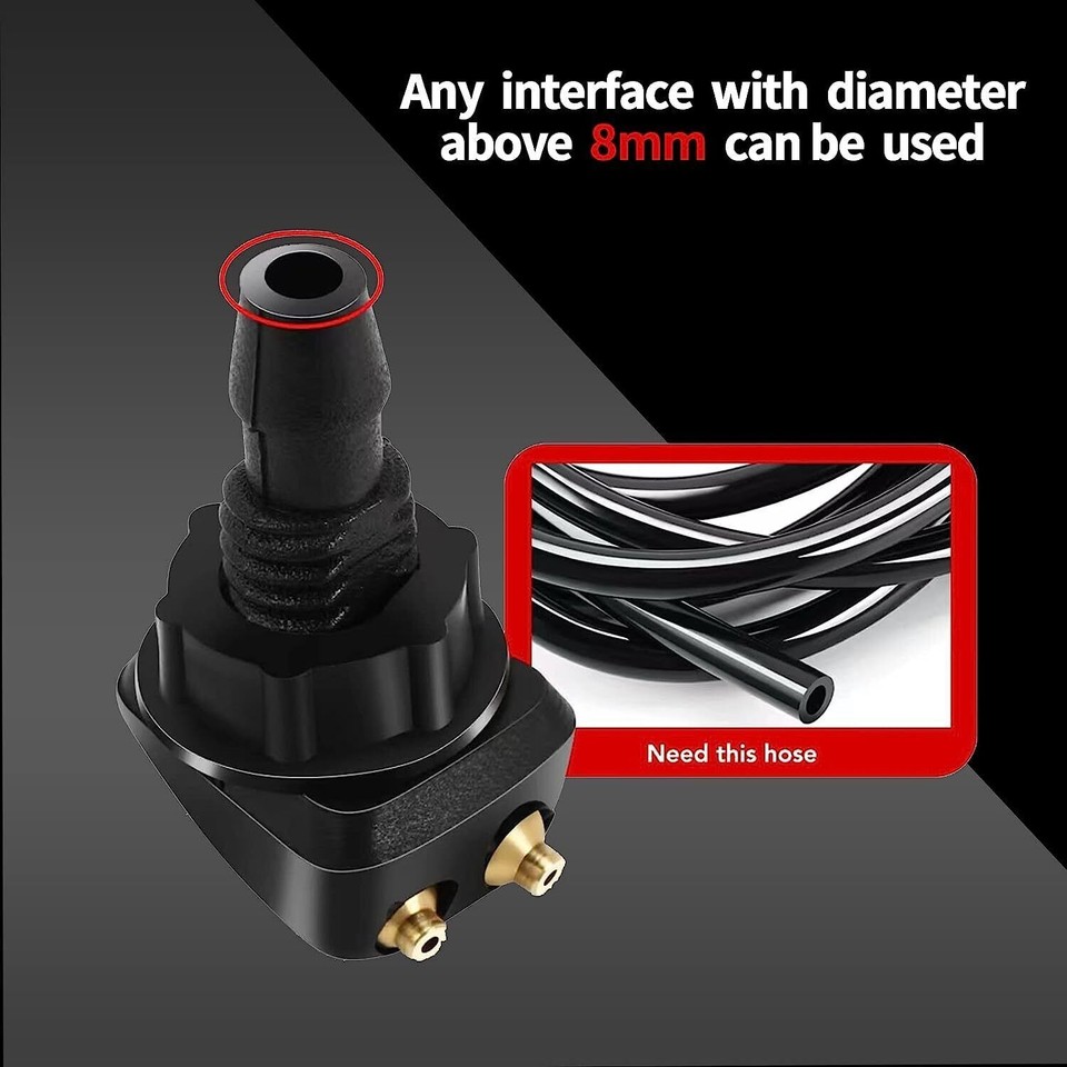 Washer Hose And Check Valve Kit Universal Windshield Washer Hose Repair Kit – 6.5 Ft Hose, Check Valves & Connectors For Toyota, Ford, Chevy, Nissan & More Windshield Washer Connectors Washer Hose And Check Valve Kit Universal Windshield Washer Hose Repair Kit – 6.5 Ft Hose, Check Valves & Connectors For Toyota, Ford, Chevy, Nissan & More Windshield Washer Connectors