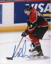 Mattias Ohlund Autographed 8x10 Vancouver Canucks Free Shipping #S2650