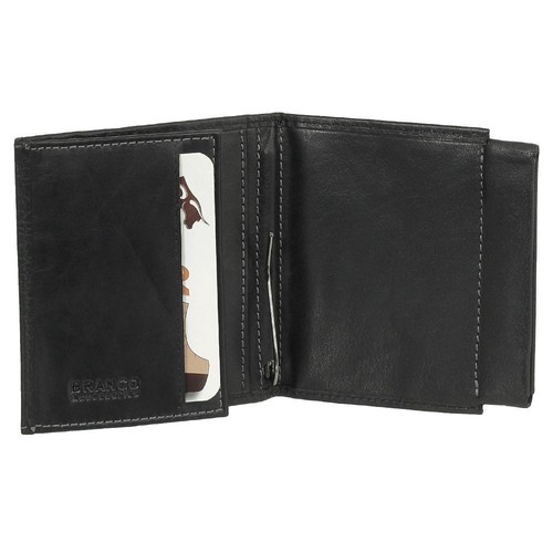 Branco Leder Dollarclip Herren Geldbeutel Clip Geldbörse schwarz braun cognac - Bild 3 von 16