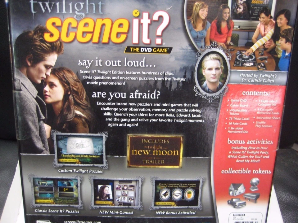 Twilight Scene it? The DVD game - Complete Brand new - Image 3 of 3