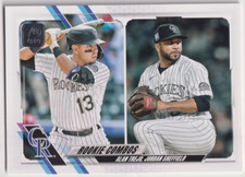 2021 Topps Update #US16 Alan Trejo/Jordan Sheffield RC Colorado Rockies