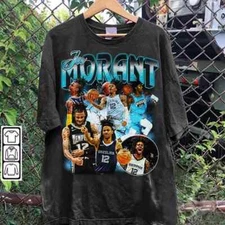 Vintage 90s Ja Morant T-Shirt - Ja Morant Vintage Sweatshirt - Stephen Curry Vin