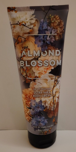 Bath and Body Works - "ALMOND BLOSSOM" Body Cream 8 oz. Discontinued / {New}. - Picture 2 of 8