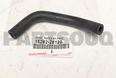 1628228120 Genuine Toyota HOSE, WATER BY-PASS, NO.5 16282 1628228120 Genuine Toyota HOSE, WATER BY-PASS, NO.5 16282