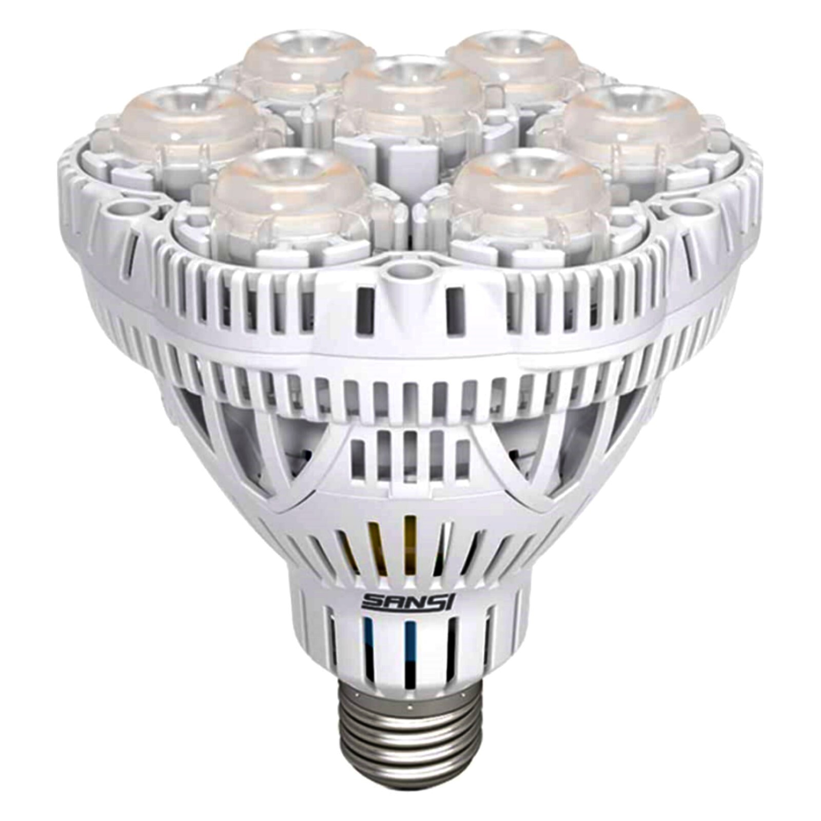 Lámpara de plantas Grow LED 400W espectro completo para plantas de interior E27 230V SANSI CE