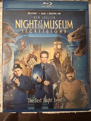 Night at the Museum: Secret of the Tomb Blu-ray & DVD 2 Disc Ben ...
