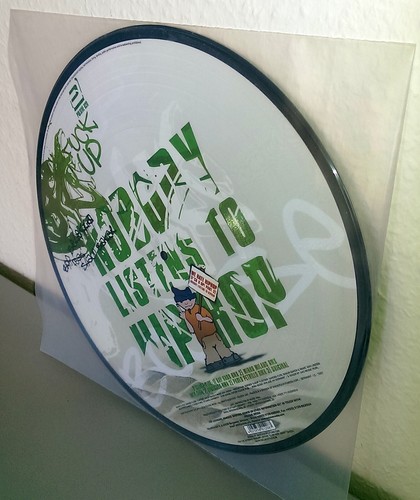 Boo Selekta ft. Shaun Baker - Nobody listens to Hip Hop! - 12" Picture Vinyl NEW - Bild 2 von 4