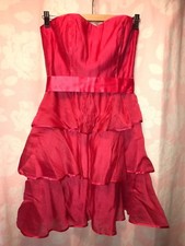 Coast Coral Cocktail Party Dress - size 8