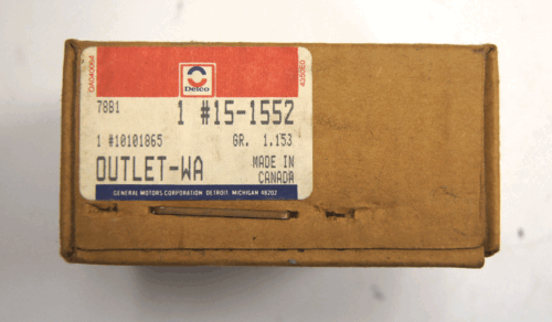 82-92 Century Skylark Cutlass 2.5L 4cyl Thermostat Housing New 10101865 15-1552 - Picture 4 of 5
