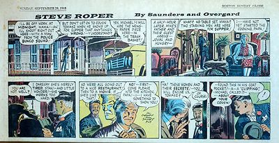 Steve Roper & Mike Nomad - full color Sunday comic page - September 29 ...