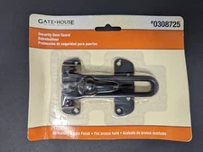 Gate House Security Latch Swing Bar Lock Door Oil Rubbed Bronze Guard Clasp