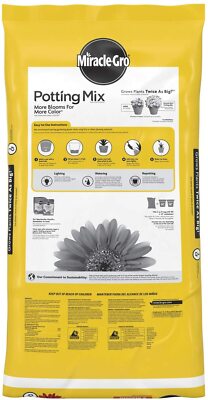Miracle-Gro Potting Mix for Container Plants, 2 cu ft (Pack of 2) | eBay