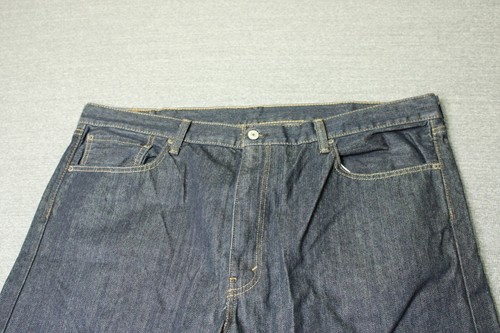 Pantalones de mezclilla Levis 505 para hombre 42x30 azul lavado ajuste relajado pierna recta - Imagen 2 de 19