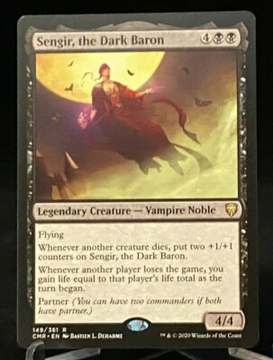 MTG Magic the Gathering Commander Legends Sengir, the Dark Baron