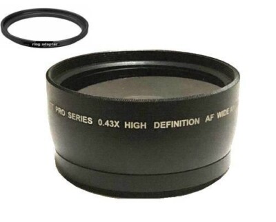 Wide Angle Lens/ Macro for Sony Alpha A5000 A5100 A6000 A6300 w