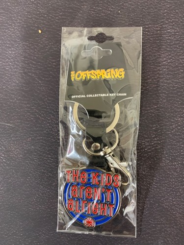 THE OFFSPRING THE KIDS AREN'T ALRIGHT QUALITY METAL KEY RING OFFICIALLY LICENSED - Foto 1 di 7