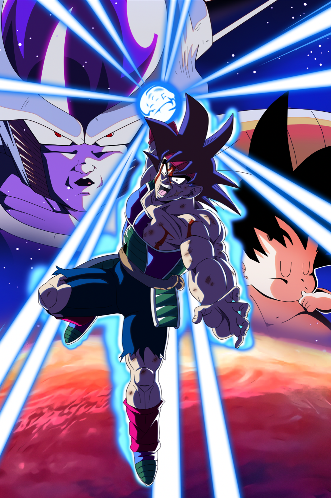 Stream Super Saiyan Blue Bardock - Dragon Ball Z Dokkan Battle