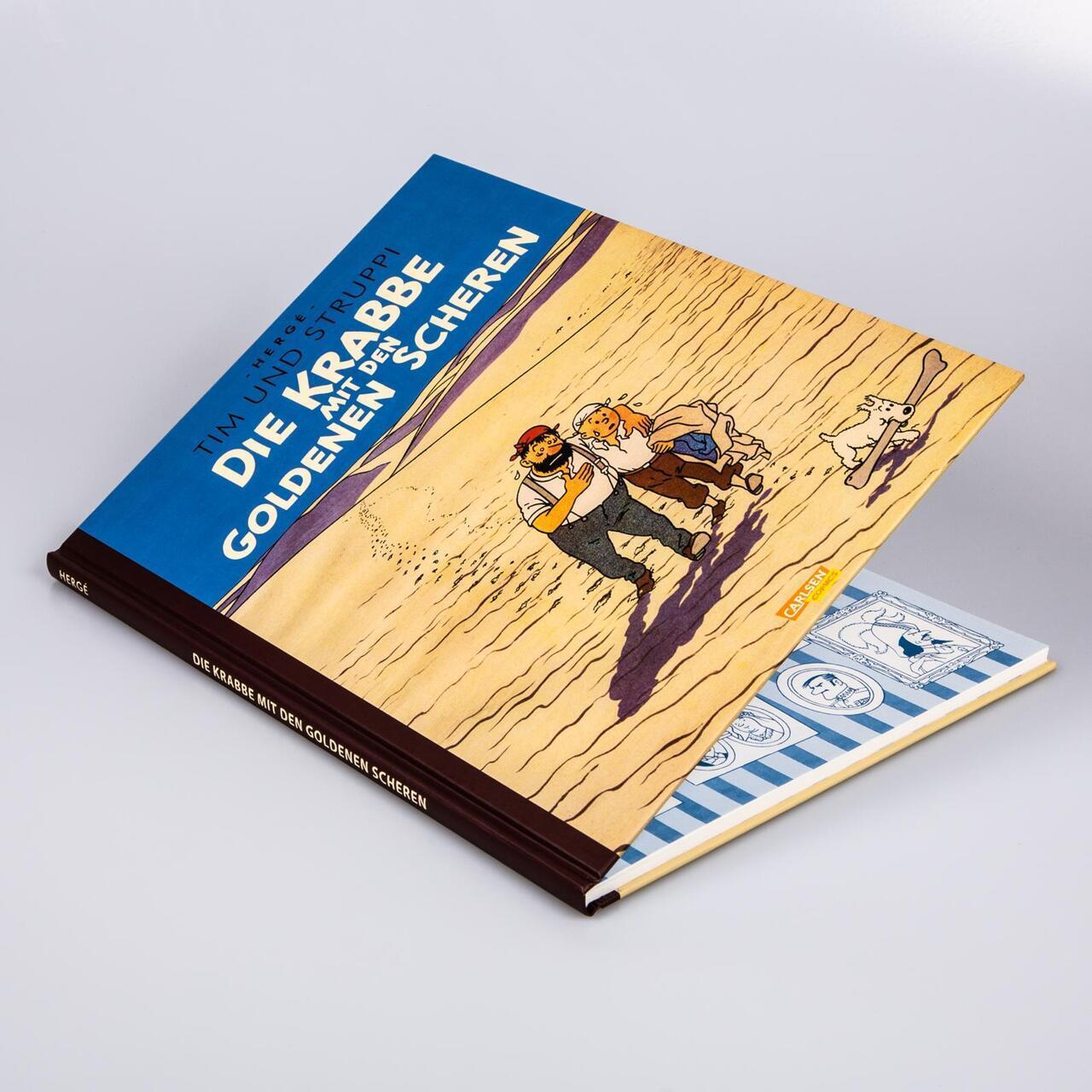 Thumbnail - Tim Und Struppi: Sonderausgabe: Die Krabbe Mit Den Goldenen ...