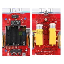 Ultrasonic Distance Measuring Obstacle Avoidance Smart Car Programming DIY Kit
