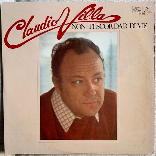 LP Claudio Villa – Non Ti Scordar Di Me JAPAN Seven Seas – GP-363 1975