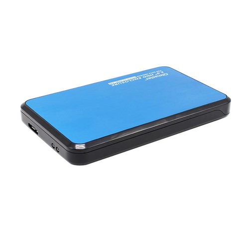 Externes 2,5-Zoll-Festplattengehäuse USB 3.0 zu SATA für 12,5mm HDD/SSD Robust - Bild 1 von 9