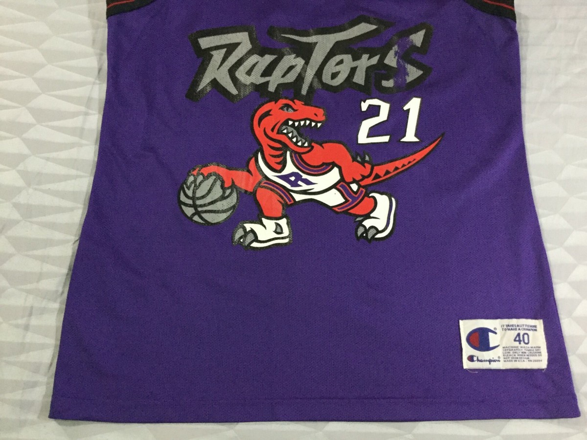 Vintage Toronto Raptors Marcus Camby #21 Basketball NBA