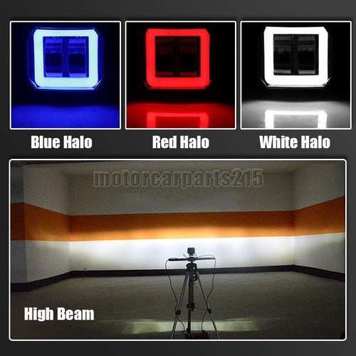3inch LED Work Light Halo Angel Eye DRL Spot Pod Driving Offroad SUV ATV Truck - Picture 5 of 14