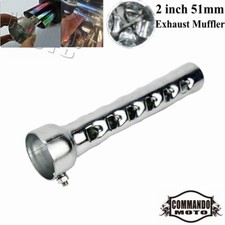 Inserto marmitta scarico moto 51 mm deflettore DB Killer silenziatore per Harley