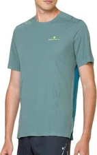 Ronhill Tech Race Mens Running Top Green Short Sleeve Lightweight Run T-Shirt