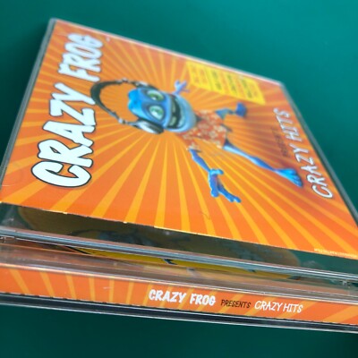 CRAZY FROG Presents CRAZY HITS Electronic Trance Techno CD Axel F