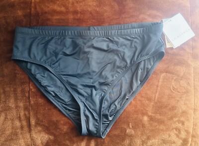 La Blanca Womens Black Swim Bottom Sz#16 tummy control New