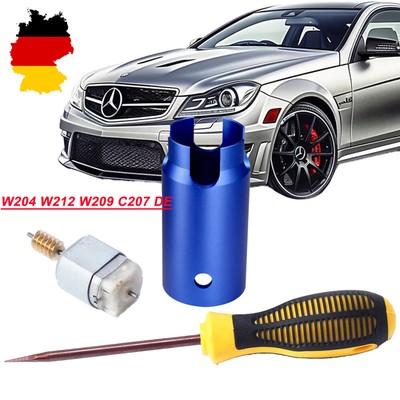 Mercedes ELV Lenkradverriegelung ReperaturW204 W212 W209 C207 Motor + Werkzeug~