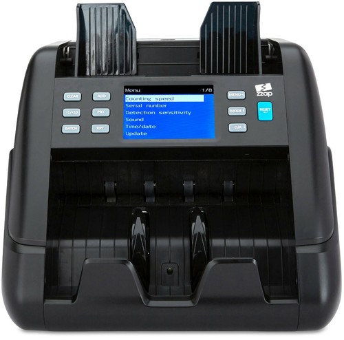 Contador de billetes de denominación mixta máquina efectivo dinero moneda detector de conteo - Imagen 8 de 12