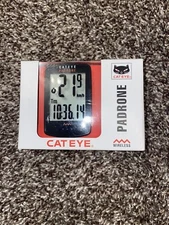 Cateye Padrone - Black - Large Display Wireless Bike Computer Road/MTB CC-PA100W