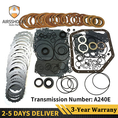 US STOCK A240E Auto Transmission Rebuild Master Kit Gearbox For TOYOTA 4 Speed