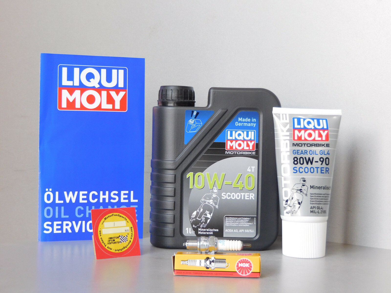 Maintenance Set Online Memory 125 Oil Spark Plug Service Inspection
