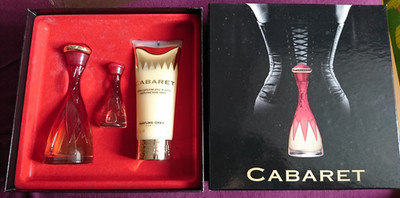 Cabaret Parfums Set Steinzeug EDP Vape 50ml + EDP 7,5ml + Körperlotion 100ml