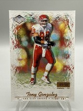 2001 Pacific Impressions TONY GONZALEZ Premiere Date /50 #64 - KC Chiefs