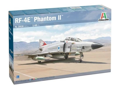 ITALERI, Avion de chasse McDONNELL Douglas RF-4E Phantom II à assembler et à ... - Photo 1/4