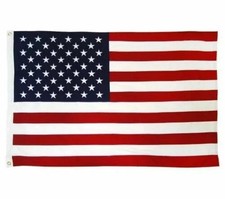 3x5 Ft American USA Flag w/ Grommets - United States Flag - Lightweight Nylon