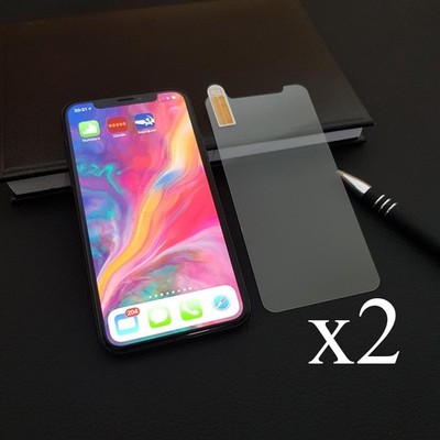 2x Schutzglas passt für iPhone X Tempered Glass 9H Schutzfolie Displayschutz