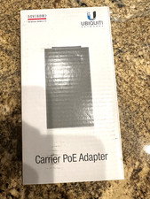 Ubiquiti Networks 50V 60W Gigabit Ethernet 1.2A Carrier POE Adapter US Version