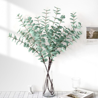 Rollway 3 StüCk Eukalyptus Deko 86Cm Lang, KüNstliche Eukalyptus Zweige KüNstlic