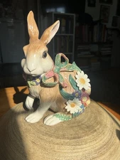 FRITZ AND FLOYD WOODLAND SPRING BEAUTIFUL LARGE BUNNY